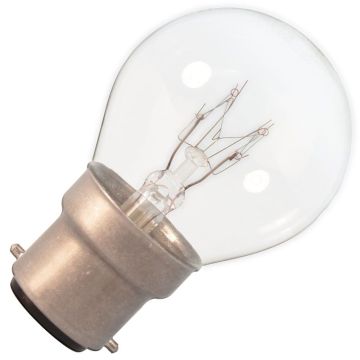 Calex | Gloeilamp | Bajonetfitting B22d | Kogellamp | Helder | 45mm | 10W