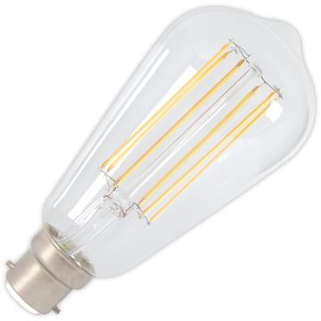 Calex | LED filament | Bajonetfitting B22d | Edison lamp | Helder | 64mm | 4W