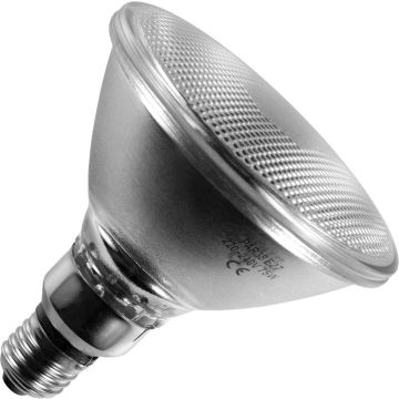Gloeilamp Spot | Grote fitting E27 | PAR38 | 75W | 122mm | Mat