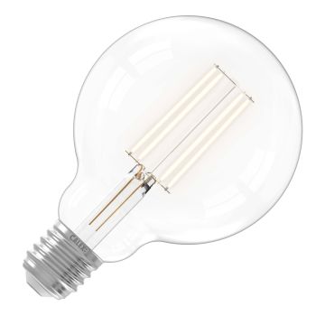 Calex | LED filament | Grote fitting E27 | G95 Globe | Helder | 4.5W
