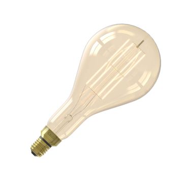 Calex | Splash High Lumen | Goud | Recht filament | 10,5W | E27 fitting