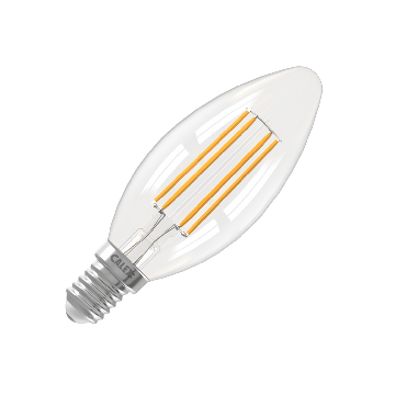 Calex | Smart | E27 fitting | Kaars | P45 | Helder | 4.9W | Bediening app