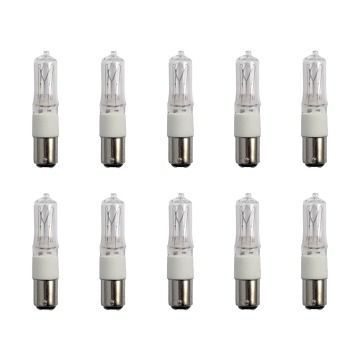 Halogeenlamp | Bajonetfitting Ba15d | Buislamp | Helder | 15mm | 40W