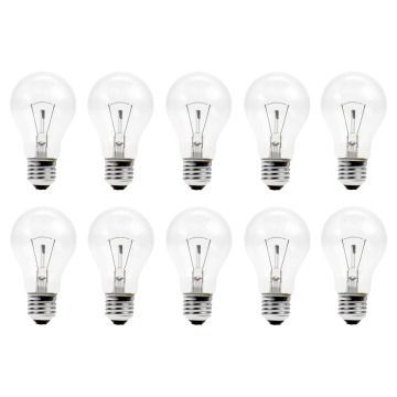 Gloeilamp | Grote fitting E27 | Standaardlamp | Helder | 65mm | 200W
