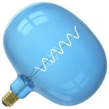 Calex | LED filament | Grote fitting E27 | Design lamp | Blauw | 220mm | 4W