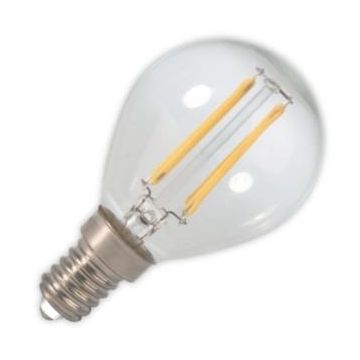 Calex | LED filament | Kleine fitting E14 | Kogellamp | Helder | 45mm | 2W