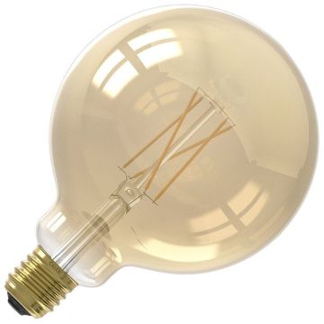 Calex | Smart | E27 fitting | Globe | G125 | Goud | 7W | Bediening app