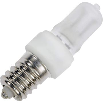 Halogeenlamp | Halolux | Kleine fitting E14 | Buislamp | Mat | 14mm | 250W