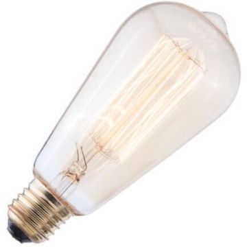 Kooldraadlamp Edison lamp | Grote fitting E27 | 40W Goud