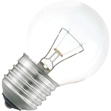 Gloeilamp | Grote fitting E27 | Kogellamp | Helder | 45mm | 5W