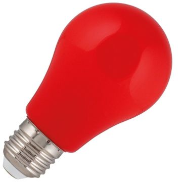 Bailey | LED lamp | Grote fitting E27 | Standaardlamp | Rood | 60mm | 5W