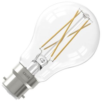 Calex | LED filament | Bajonetfitting B22d | Standaardlamp | Helder | 60mm | 7W