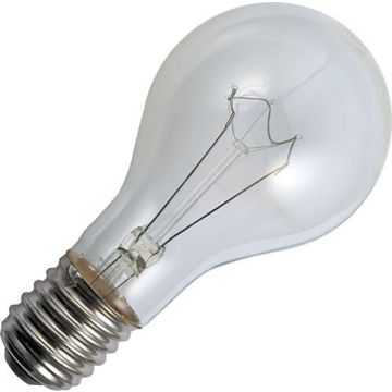 Gloeilamp | Grote fitting E27 | Standaardlamp | Helder | 100mm | 300W