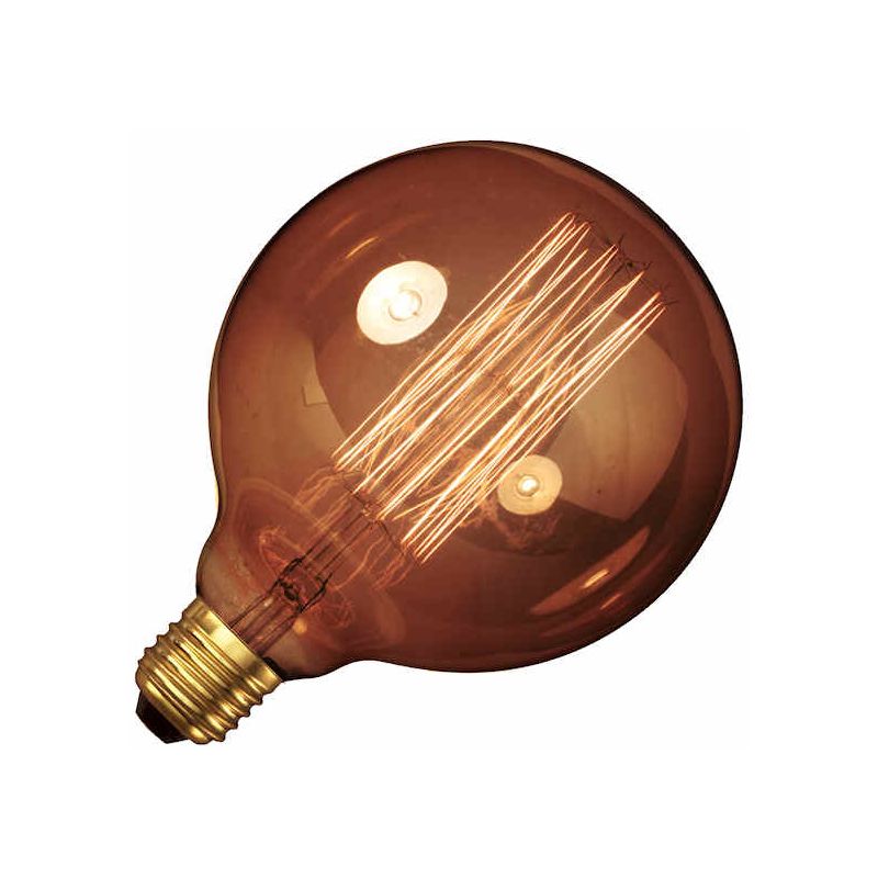 Kooldraadlamp Globelamp | Grote fitting E27 | 125mm Goud