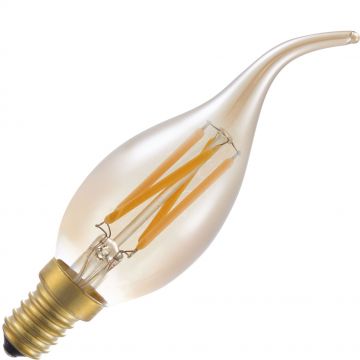 Lighto | LED Kaarslamp Tip | Kleine fitting E14 Dimbaar | 4W