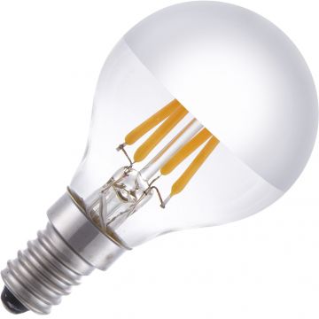 Lighto | LED Kopspiegel Kogellamp | Kleine fitting E14 Dimbaar | 4W