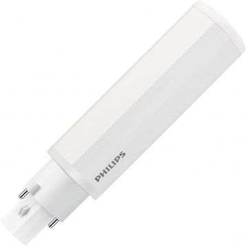 Philips | LED PL-C lamp | G24d | 6,5W (vervangt 18W) Mat 840 koel-wit