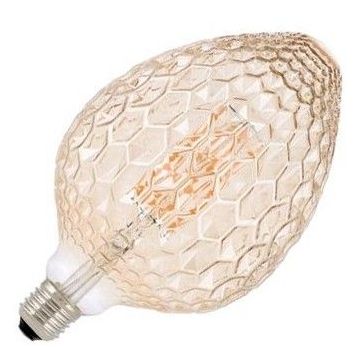 Bailey Pine globelamp LED filament goud 4W (vervangt 29W) grote fitting E27