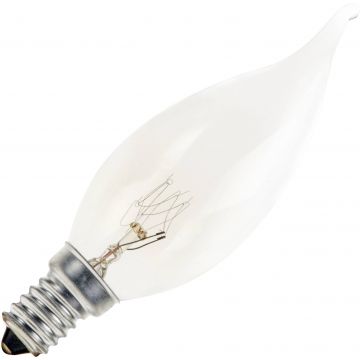 Gloeilamp Kaarslamp tip | Kleine fitting E14 | 40W 