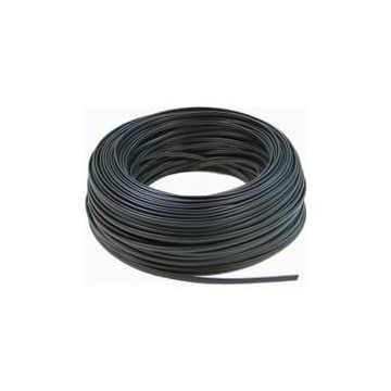 Kabel zwart plat 2x0.75mm per meter