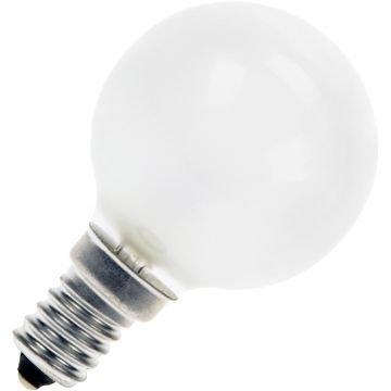 Gloeilamp Kogellamp | Kleine fitting E14 | 15W Mat