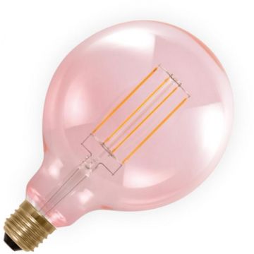 Segula | LED Globelamp | Grote fitting E27 Dimbaar | 6W (vervangt 30W) Roze 125mm