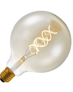 Lighto | LED Globelamp | Grote fitting E27 Dimbaar | 5W 125mm Goud