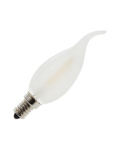 Lighto | LED Kaarslamp Tip | E14 | 2W (vervangt 20W) Mat