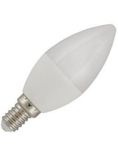 Bailey | LED Kaarslamp | Kleine fitting E14 | 6W (vervangt 48W) Opaal