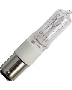 Halogeen Buislamp Halolux Ceram | Bajonetfitting Ba15d Dimbaar | 70W