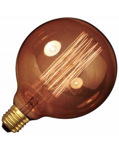 Kooldraadlamp Globelamp | Grote fitting E27 | 40W 125mm Goud