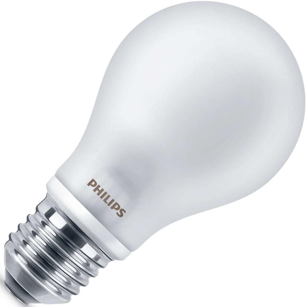 Philips | Grote fitting E27 | (vervangt 60W) Mat