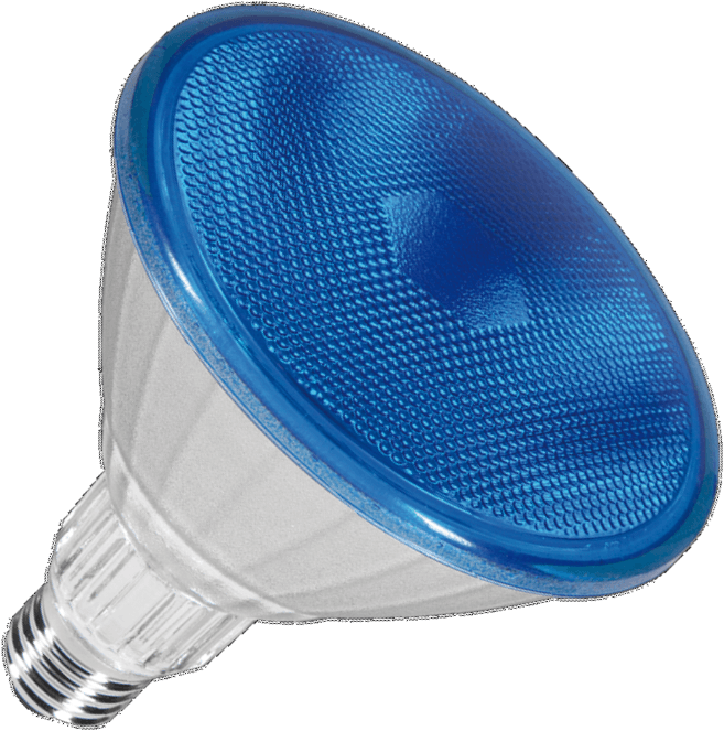 Pijnstiller klasse verjaardag Segula | LED Spot | Grote fitting E27 | 18W (vervangt 150W) 123mm Blauw