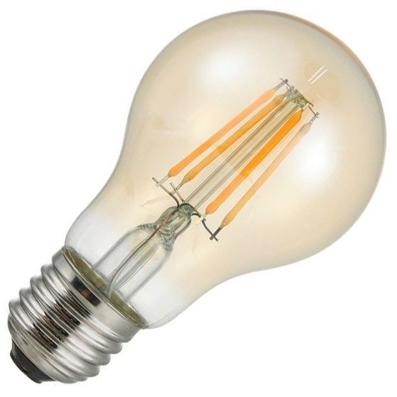 SPL LED Lamp Schemersensor | Grote Fitting E27 4,5W | Goud