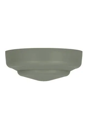 Bailey plafondkap kunststof klein cementgrijs RAL7033