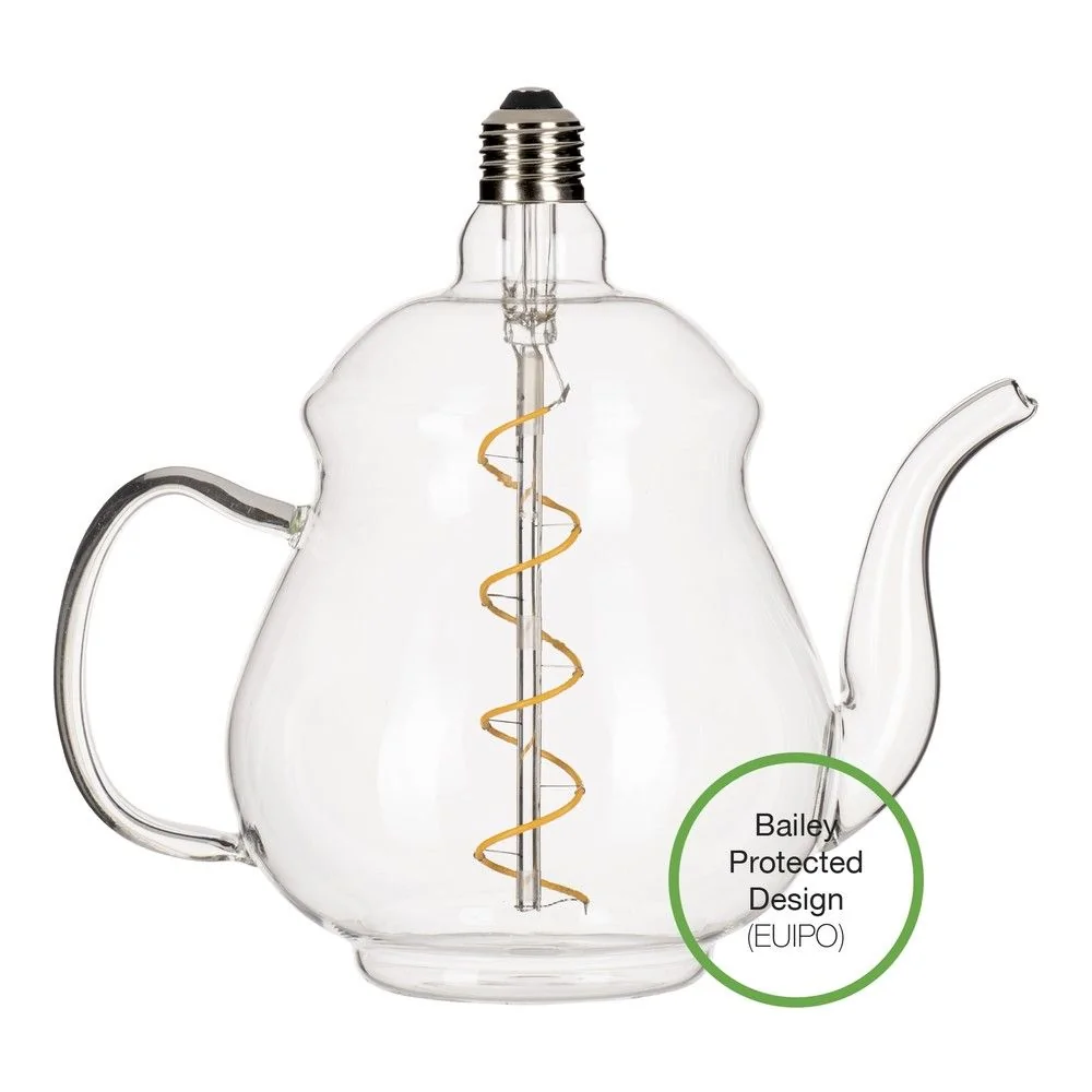 Bailey | LED Theepot | Grote fitting E27 Dimbaar | 4W