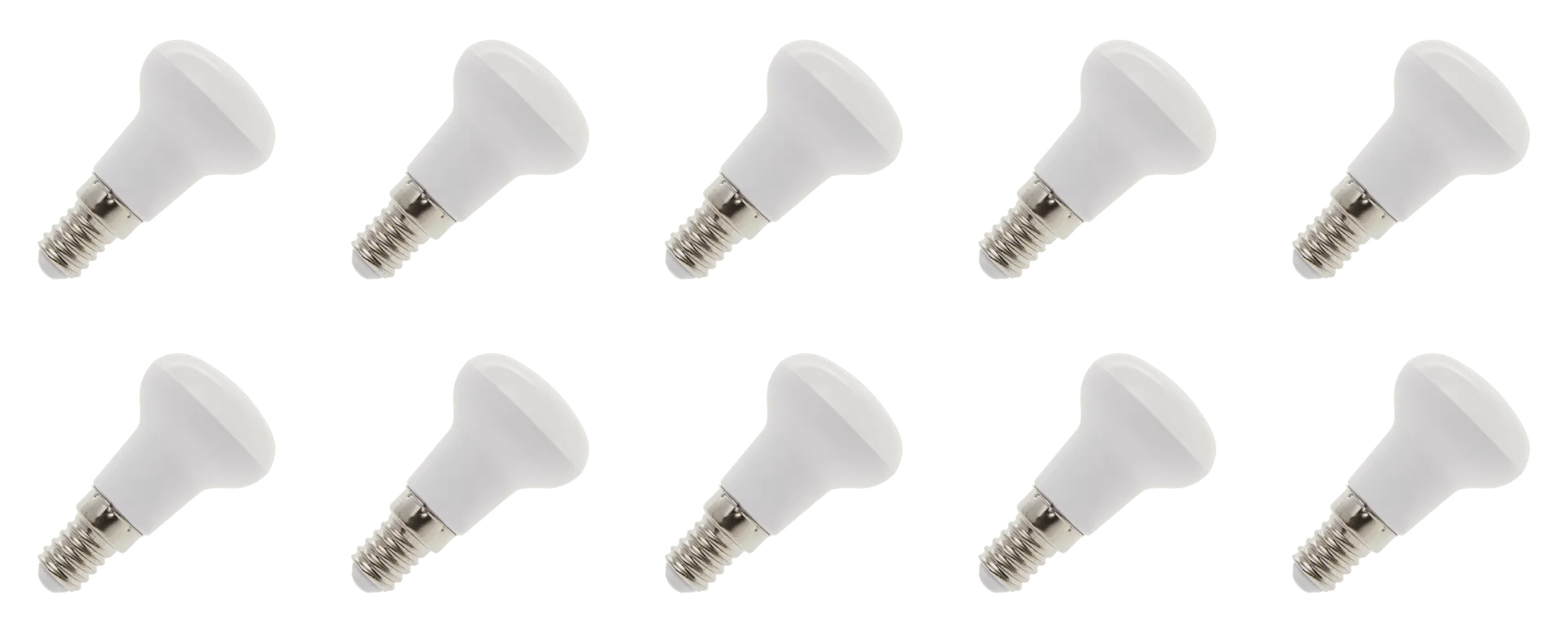 Lighto | LED lamp | Kleine fitting E14 | Reflectorlamp | Helder | 39mm | 4W | 10 stuks