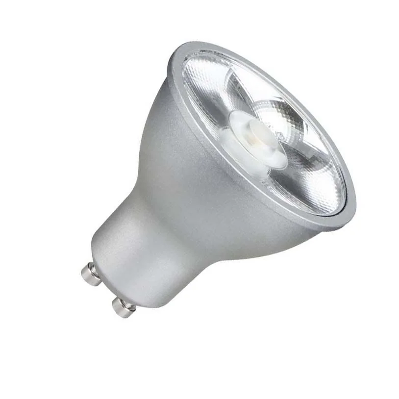 SPL | LED lamp | GU10 Fitting | Reflectorlamp | Helder | Zilver | 6W | Dimbaar | 827 Warm wit