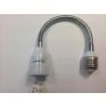 Verloopfitting E27 naar GU10 met flex arm 30 cm