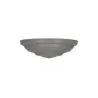 Bailey plafondkap kunststof groot cementgrijs RAL7033