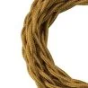 Bailey stoffen kabel gedraaid 2-aderig metallic goud 3m