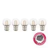 Bailey | 5x LED Kogellamp | B22d | 2W