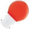 Bailey | LED lamp | Bajonetfitting B22d Fitting | Kogellamp | Rood | 45mm | 1W