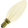 Gloeilamp | Kleine fitting E14 | Kaarslamp | Goud | 35mm | 25W