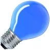 Gloeilamp | Grote fitting E27 | Kogellamp | Blauw | 45mm | 25W