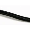 Stoffen kabel zwart 2x0.75mm 10 meter