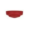Bailey plafondkap kunststof klein rood RAL3002