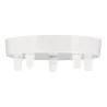 Bailey plafondkap porselein wit multi 1-5 kabels