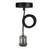 Bailey | Pendelarmatuur Aluminium | Grote fitting E27 | 60W