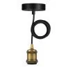Bailey | Pendelarmatuur Aluminium | Grote fitting E27 | 60W